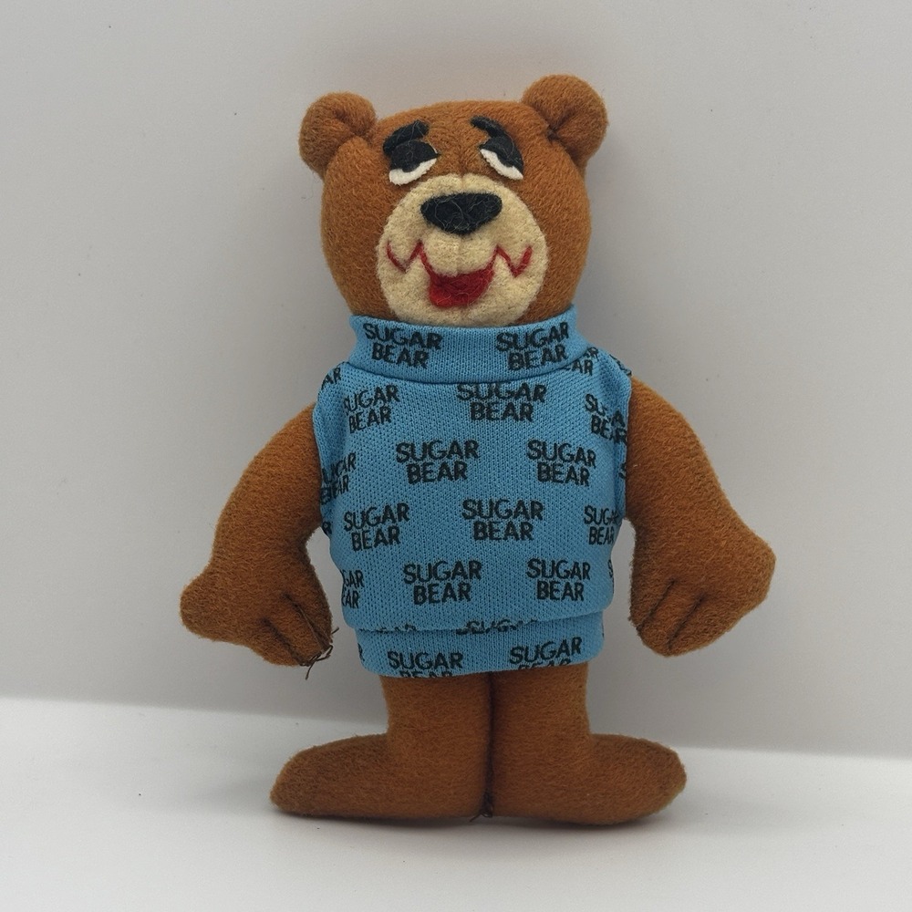 Sugar Crisp Sugar Bear by General Mills Promotional Stuffed Toy Nostalgic Cereal